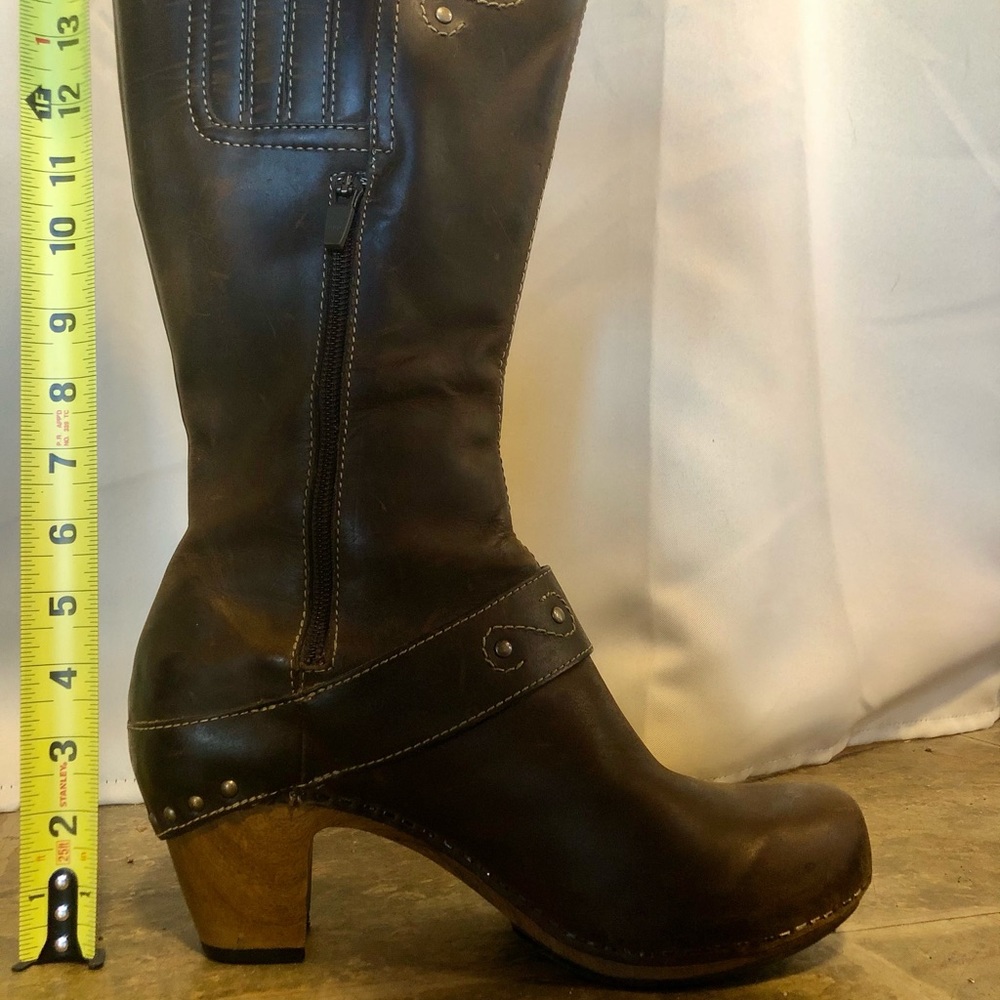 DANSKO Rylan Boots Dark Brown Western Style UK 40 - Picture 3 of 10